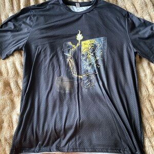 Graphic Indiana Jones Black T-Shirt